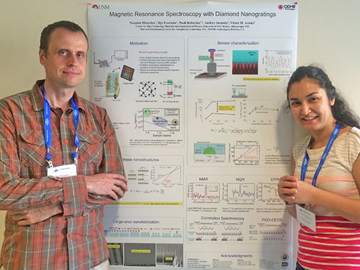 Presenting poster at Rocky Mountain Magnetic Resonance Conference