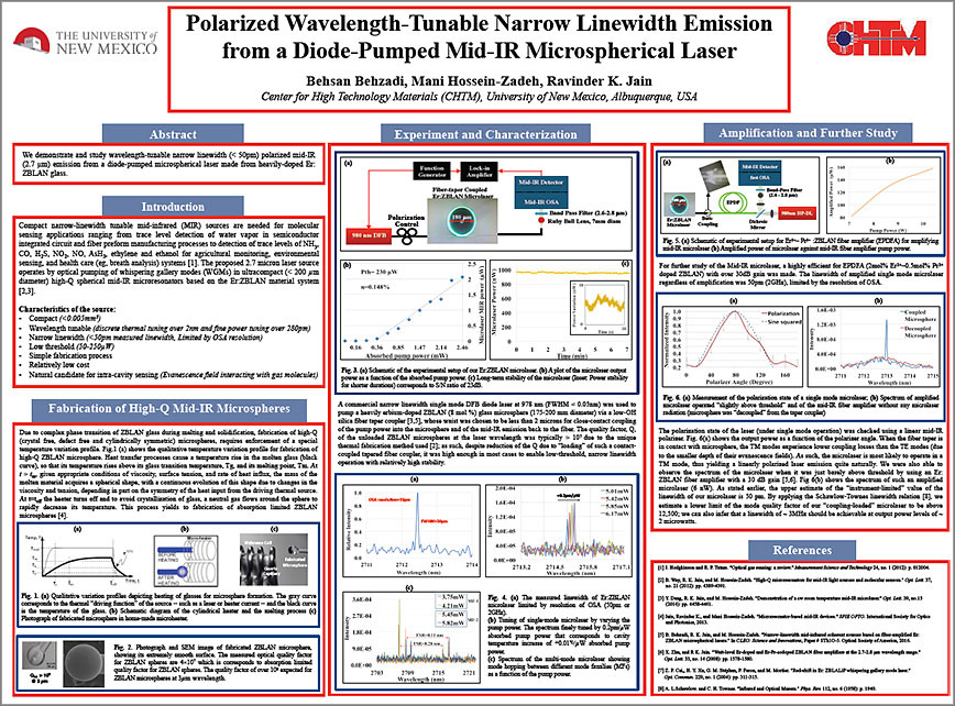 Behsan Behzadi poster presentation for ASSL